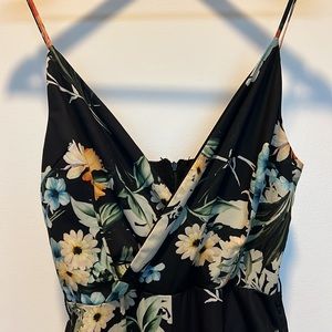Size Small Floral Jumpsuit